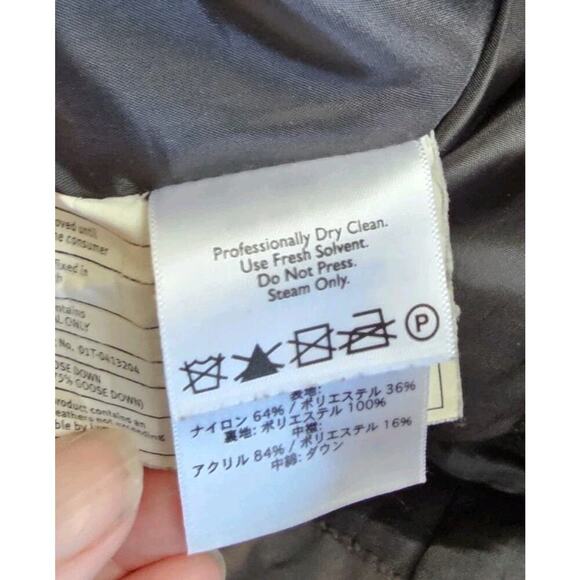 Eddie Bauer Goose Down Vest Brown Faux Fur Collar Women’s Size Medium - Picture 9 of 10